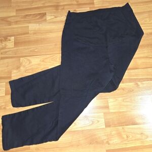 Vintage Baby And Me Stretch Pull-on Overbump Panel Maternity Pants Black M